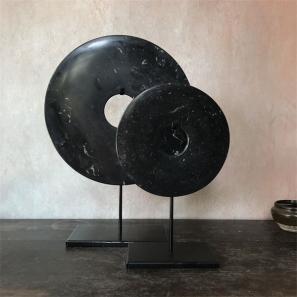 black jade chinese bi disc