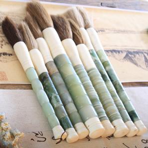 jade chinese calligraphy brush