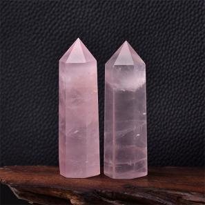 rose quartz crystal deco 